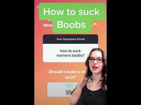 how to suck boobs